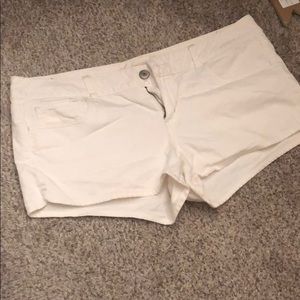 AE white shorts